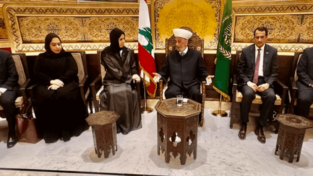 دريان اكد امام وزيرة التربية القطرية أهمية دور بلادها في مساعدة لبنان