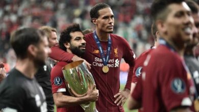 فان دايك وصلاح في ليفربول
