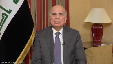 وزير الخارجية العراقي فؤاد محمد حسين