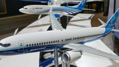 نماذج لطائرات بوينغ 737