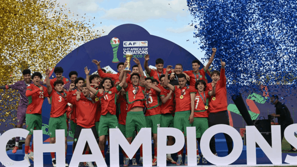 لأول مرة في تاريخه.. منتخب المغرب يفوز بكأس إفريقيا للناشئين أصبح المنتخب المغربي عاشر فريق يتوج بكأس أفريقيا للناشئين
