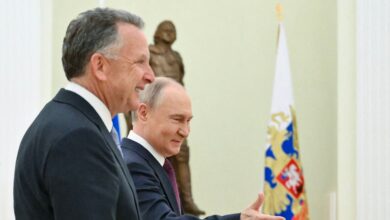 Putin and WItkoff in Moscow. Photo: Kristina Kormilitsnya/Pool via Getty