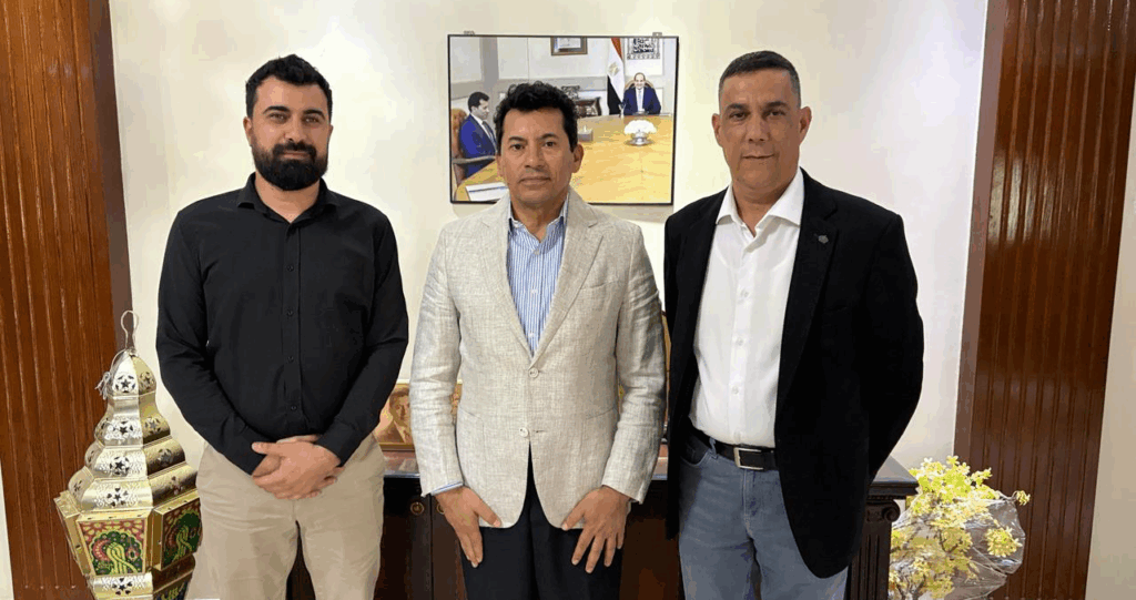 اجتماعات ثنائية للاتحاد اللبناني لبيوت الشباب في القاهرة ولقاء وزير الشباب المصري وفد من الاتحاد اللبناني لبيوت الشباب يزور جمهورية مصر العربية