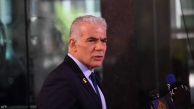 زعيم المعارضة الإسرائيلية يائير لابيد