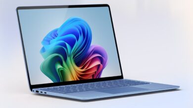 A Microsoft Surface laptop. Not the one from the giveaway below. | Image Credit - Microsoft