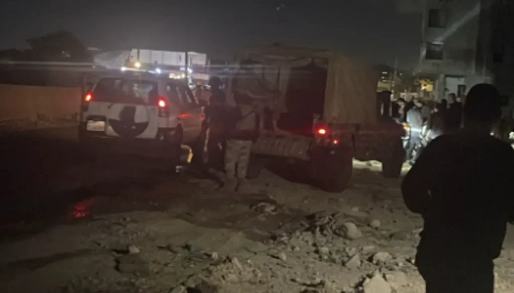بالصور- الجيش اللبناني يتفقد المكان الذي تحدث عنه أدرعي في الشويفات الجيش اللبناني في الموقع