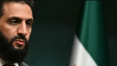 الشرع (أ ف ب)