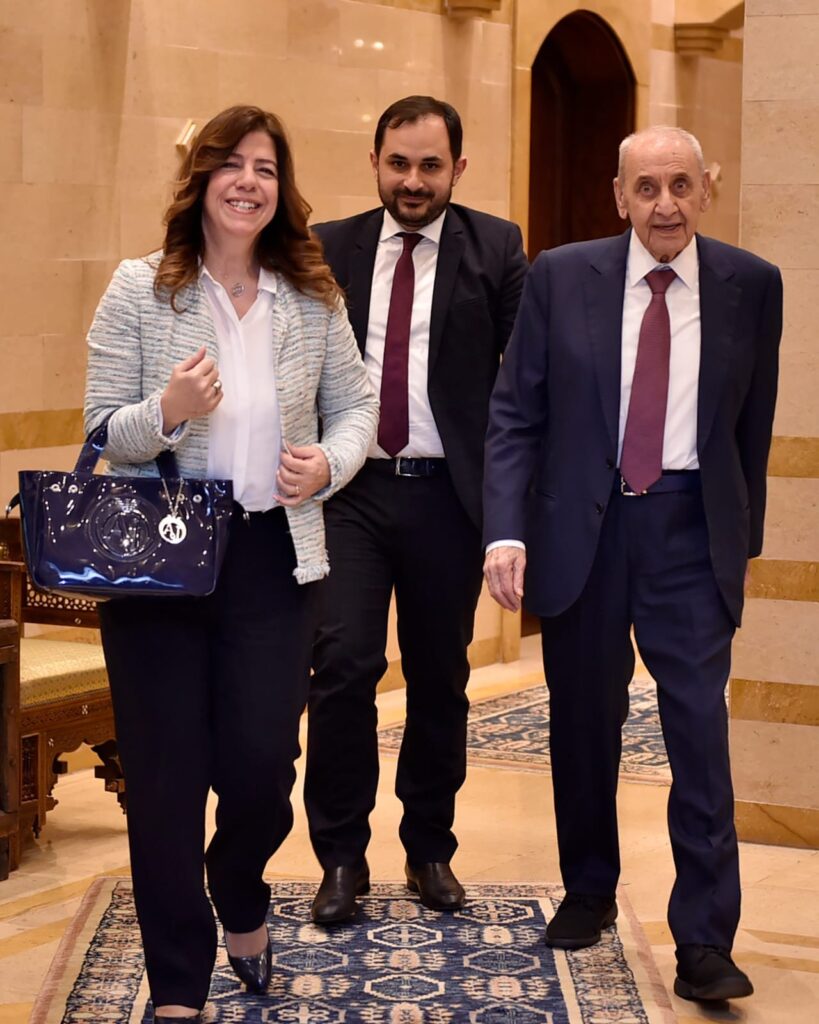 خاص - سبب الزيارة العاجلة لوزيرة الشباب والرياضة للرئيس برّي زيارة وزيرة الشباب والرياضة للرئيس برّي