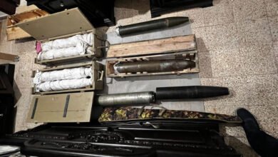 الجيش: دهم شقة في منطقة صيدا - الزهراني وضبط عدد من الصواريخ ومنصات الإطلاق المخصصة لها