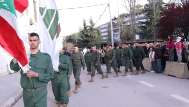 عناصر من حزب "الكتائب" (أرشيفية).