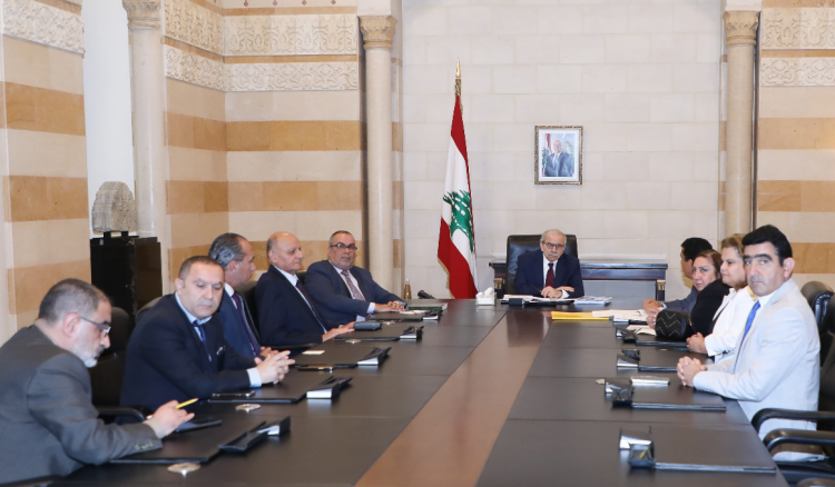 استقبلات رئيس مجلس الوزراء الدكتور نواف سلام