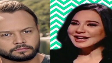 سلاف فواخرجي ومكسيم خليل
