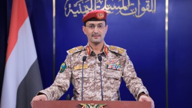 ti اليمن: القوات المسلحة: اليمن العظيم لا يمكن أن يستسلم ولن يترك واجباته تجاه الشعب الفلسطيني المظلوم مهما كانت النتائج