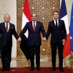 TOPSHOT EGYPT FRANCE JORDAN POLITICS DIPLOMACY