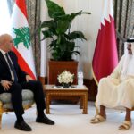زيارة الرئيس عون إلى قطر ولقاء الشيخ تميم بن حمد آل ثاني 