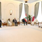 زيارة الرئيس عون إلى قطر ولقاء الشيخ تميم بن حمد آل ثاني 