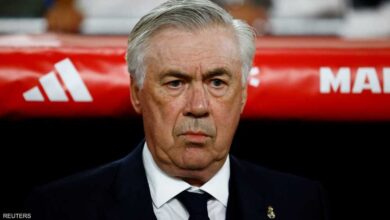 كارلو أنشيلوتي المدير الفني لفريق ريال مدريد