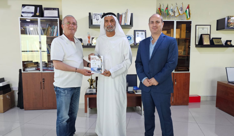 لقاء بين المجلس "العالمي للتسامح والسلام" والمجلس "الثقافي اللبناني والاغترابي" في الإمارات بحث في التعاون في المجال الإعلامي لقاء بين المجلس "العالمي للتسامح والسلام" والمجلس "الثقافي اللبناني والاغترابي" في الإمارات