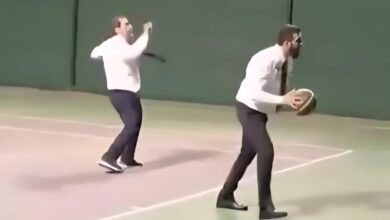 دبوس كرة سلة والاعب الجولاني