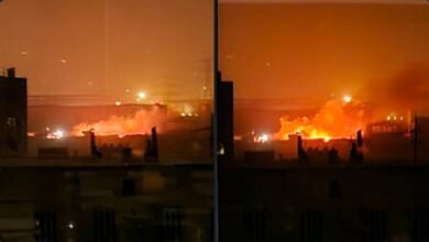 عاجل: أنباء عن انفجار ضخم في محطة كهرباء بمدينة كرج في جبال البرز الإيرانية