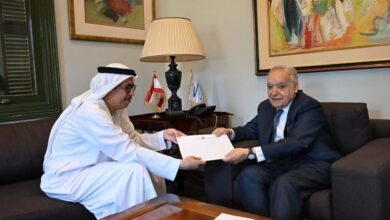 وزير الثقافة تسلم دعوة من القائم بالأعمال الاماراتي